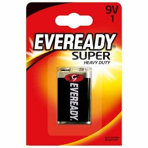Baterija Energizer Eveready 9V/6F22