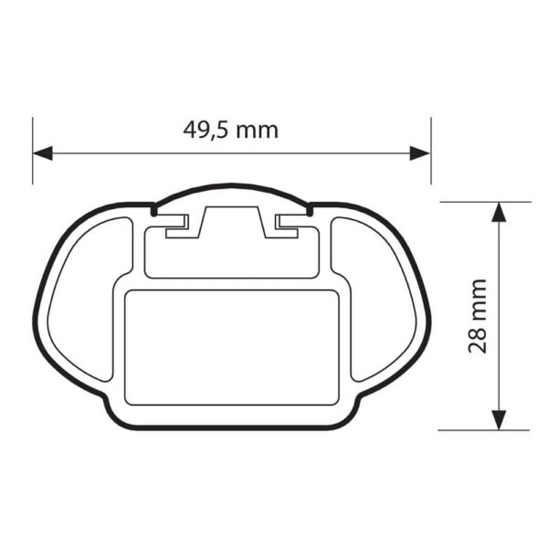 Krovni nosaci Citroen DS4 Crossback 2015 alu sipke – Nordrive 2